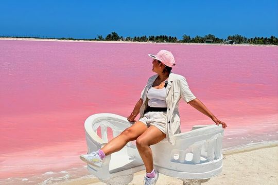 Authentic Guided Tour To The Pink Waters of Las Coloradas Yucatan