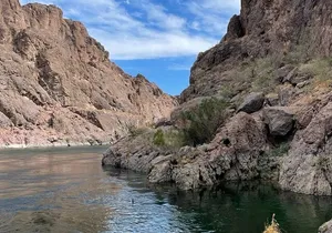 Slot Canyon Hike to Colorado River and Hot Springs