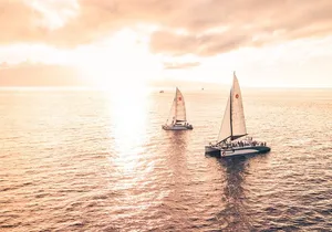 Golden Hour Whale Watch from Lahaina