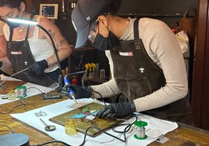 Stained Glass Workshop in Brooklyn, New York