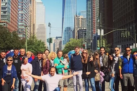 New York Manhattan half day Joinin Bus Tour, Bus, Guide Included.