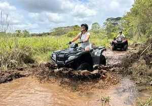 Big Island Ranch Day- ATV Tour, Goat Feeding, and Lei Making