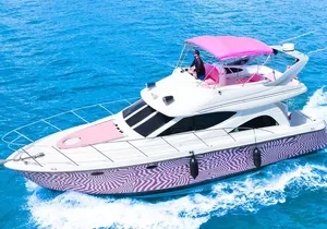 Pink Yacht Charter Barbie Maxum Miami Yacht Tour