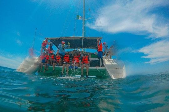 Snorkeling and Catamaran Tour in Puerto Morelos