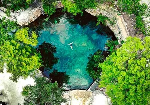 4 Cenotes Discovery Tour from Cancun with Pickup