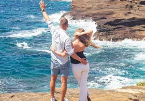 Morning Photo Session at Paradise Beach in Convertible