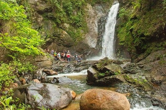 Single ATV, Ziplines, Horseback and Waterfall with Open Bar