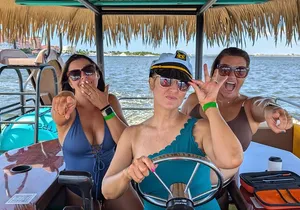 Private Tiki Pub Fun in the Sun Dolphin Cruise