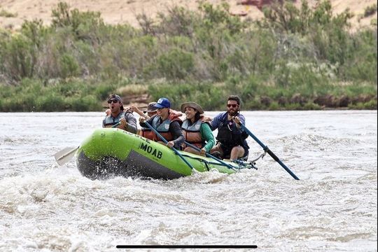 Half Day Guided Whitewater Rafting in Moab