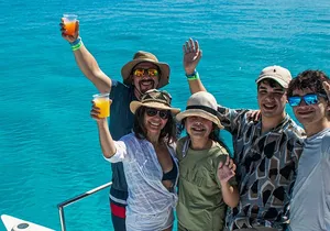 Catamaran to Isla Mujeres, from Playa del Carmen or Riviera Maya