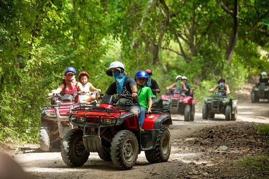 Single ATV Adventure at La Sierra Madre with lunch and open bar