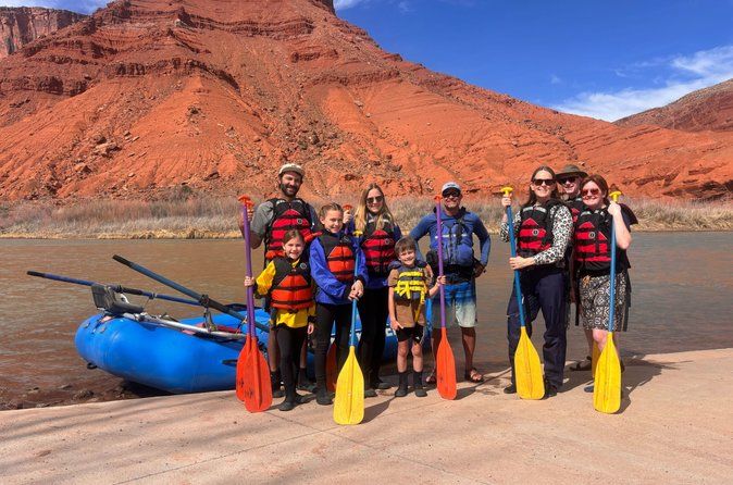Moab Rivertrippers ~Rafting Castle Valley/Fisher Towers Half-Day