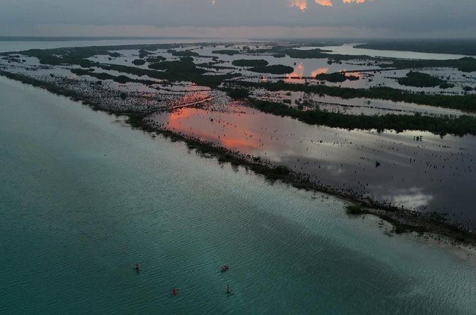 Kayaking & Paddle Boarding in Bacalar Lagoon with Pick up
