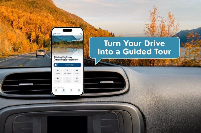 Anchorage–Homer Sterling Highway Self-Guided Driving Audio Tour