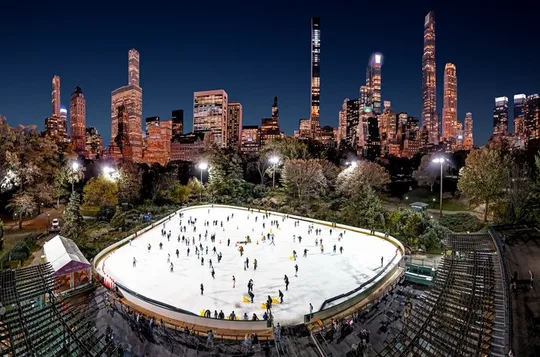 Central Park Ice Skating Ticket at Wollman Rink NYC