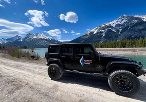 Jeep Safari Spray Lakes With Afternoon Tea and Charcuterie