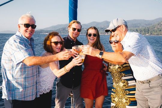 Lake Tahoe Sailing Cruise on the Blue Zephyr Catamaran