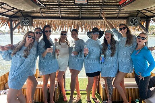 Tiki Boat Bachelorette and Birthday Celebrations Tours in Naples