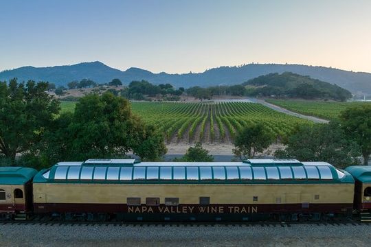Napa Valley Wine Train Vista Dome Dinner Car