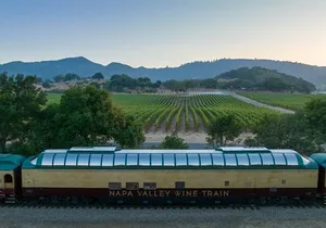 Napa Valley Wine Train Vista Dome Dinner Car