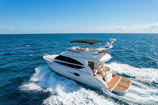 Miami Boat Tour +1 Free Hr & 2 Jet Ski Rides| Miami Yacht Rental