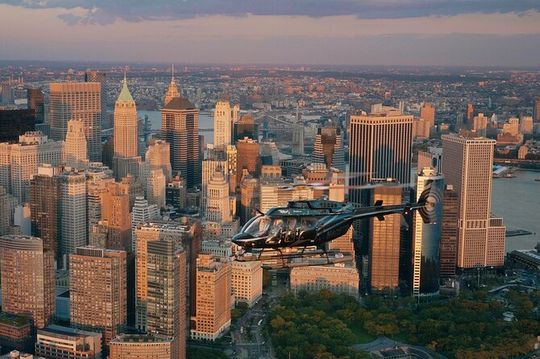 Private Sunset Helicopter Tour around Manhattan from New Jersey