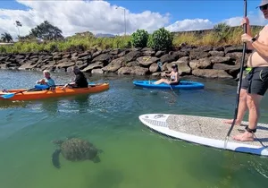 Guided Paddleboard and Kayak Tour on the Anahulu River