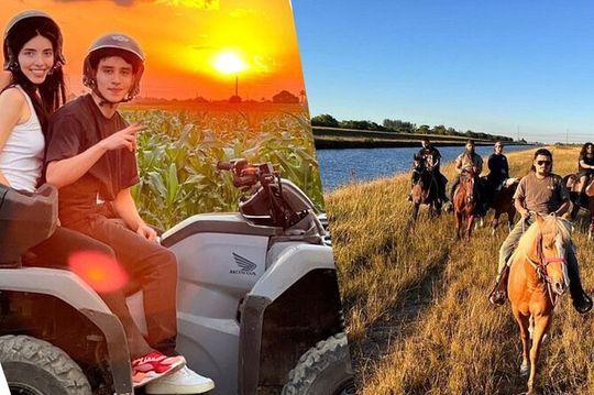 1 Hour ATV Tour & Horseback Riding Combo Experience