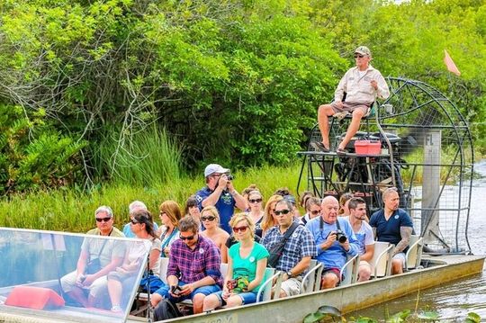 Guided ATV Ride and Everglades Airboat Experience