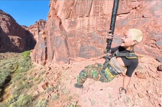 Rope Swing Adventure in Moab, Utah