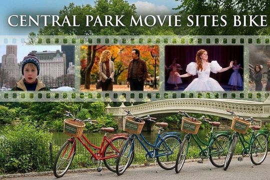 Central Park Movie Locations Tour by Bike, E-Bike, or E-Scooter