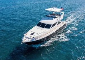 Miami Yacht Rental 58 ft +1 Free Hr & 2 Jet Skis Miami Boat Tour