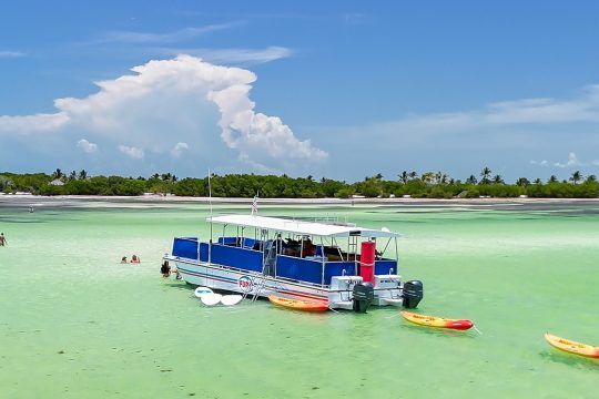 Island Adventure: Sandbar, Kayak & Paddleboard Excursion with Sunset Option