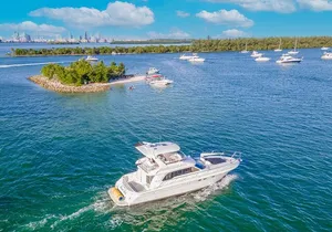 Private Yacht Rental 55 ft + 2 Jet Ski Rides | Miami Boat Tour
