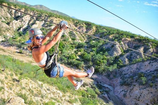 Outdoor Adventure in Cabo: Zipline, Rappell, and Tequila Tasting