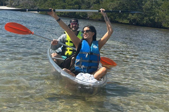 2 Hour Clear Kayak Rentals in St Pete, FL - Clam Bayou