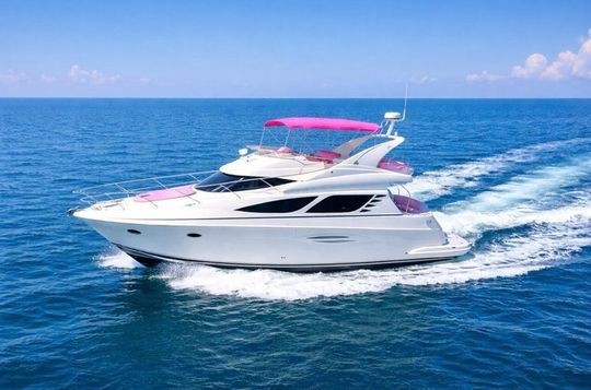 Pink Yacht Rental • + 2 Jet Ski • Up to 13 people