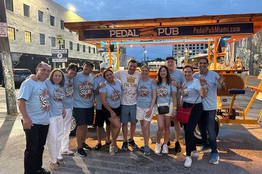 Miami Pedal Pub Arts District Bike And Brunch Ride