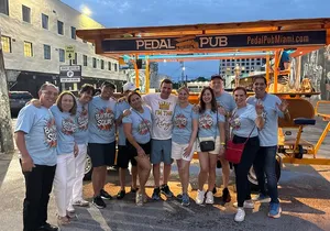 Miami Pedal Pub Arts District Bike And Brunch Ride