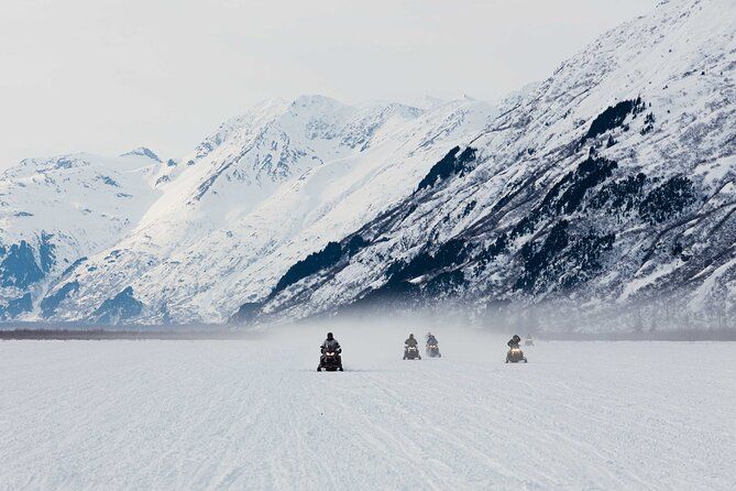 Alaska's Spencer Glacier Snowmobile Private Tour