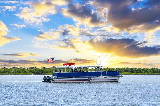 St Augustine Historic Landmark Boat Tour with Sunset Option