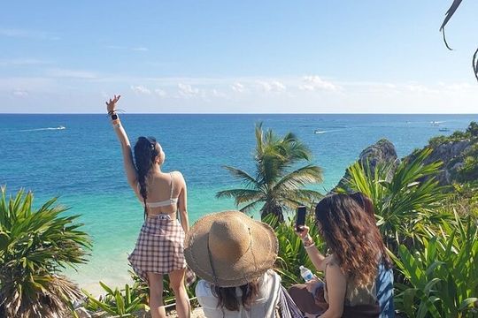 Private Tulum Ruins, Jaguar Museum & Cenote with Lunch (SUV)