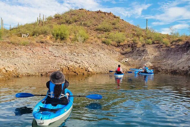 Lake Pleasant Sunrise Kayak Tour Near Phoenix