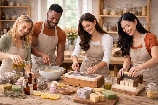 Create Custom Cold Process Soaps - Tahoe Workshop