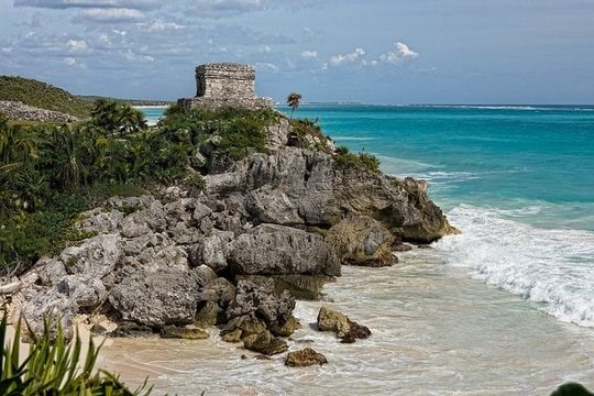 Tulum Ruins Guided Tour! Cenote 2 Ojos and Gran Cenote Swim