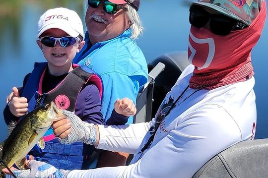 Expert Bass Fishing Activity on Florida's Famous Lakes