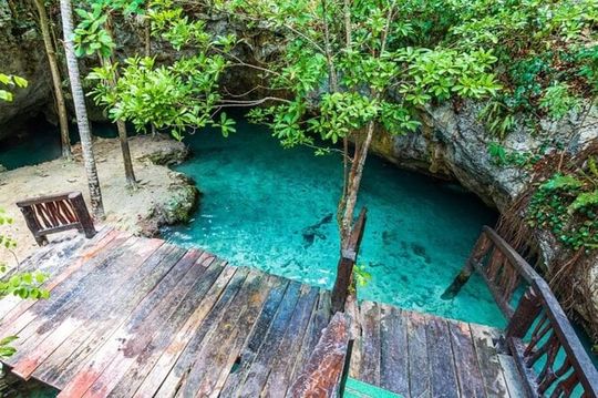 Culture & Nature Tour! Ruins with Cenote Dos Ojos and Gran Cenote