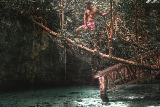 Cenotes 2 Ojos and Gran Cenote with Tulum Mayan Ruins Tour