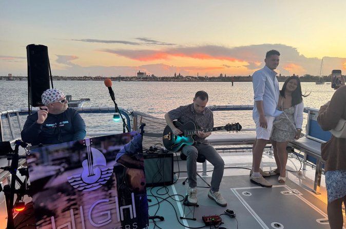 Adults Only Sunset River Jazz Cruise in St. Augustine