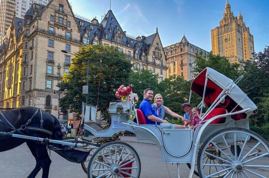 Classic NYC Movie Style Horse Carriage Tour